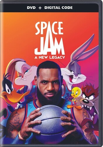 Space jam new legacy dvd - space,