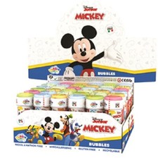 2 BOLLE DI SAPONE TOPOLINO flacone 60 ml festa