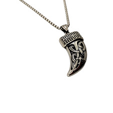 Collana Dente Lupo Celtico da