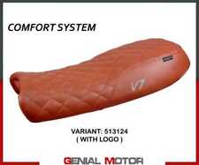 Rivestimento sella Davis Vintage comfort system+logo T.I.Moto Guzzi V7 2012>2020