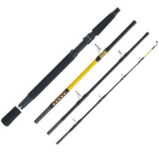 WFT Never Crack Fjordspin Travel 4 pezzi 2,10 m 100-400 g canna da barca da viaggio mare