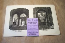 ROMA - stampa antica 1859 vedi