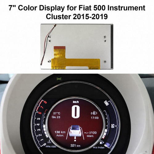 Display lcd per - 7", abarth