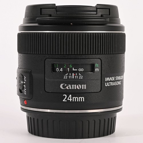Canon 24mm is - f2.8,