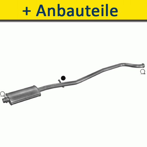 Silenziatore centrale con - , kit