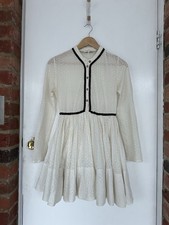 Abito in pizzo bianco Maje -