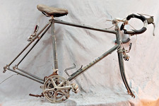 Set telaio bici da strada Raleigh Grand Prix 1988 grande 60 cm sganciato 502 acciaio cromato