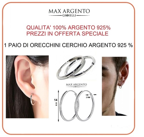Orecchini cerchio - orecchini, a