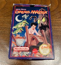 NINTENDO NES Little Nemo DREAM MASTER con scatola e istruzioni funzionante