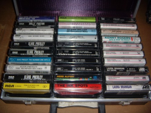 Sealed music cassette tapes - sealed,