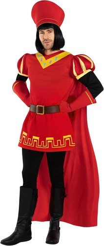 Costume uomo rosso signore