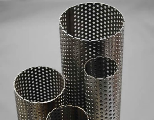 Tubo acciaio inox traforato - acciaio,