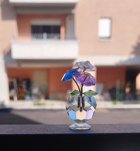 Vaso fiori cristallo - psw, (tipo