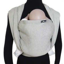Didymos Marsupio Neonato dalla Nascita tta-841, Taglia 6, in Cotone, Grigio Argento