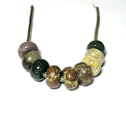 Pezzi perline naturali - pezzi, multi