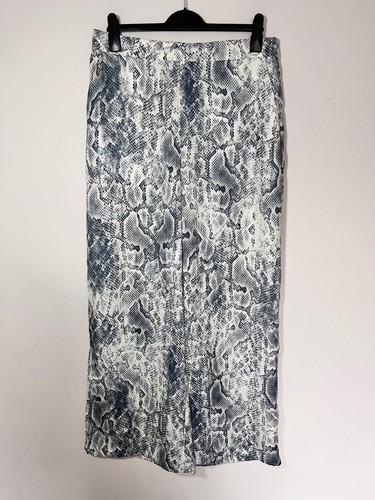 Pantalone zara grigio stampa - grigio,