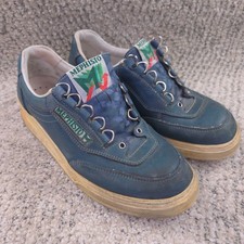 Scarpe sneakers Mephisto Match uomo taglia 7,5 air jet comode passeggio blu acqua
