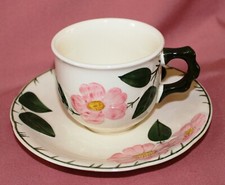 VILLEROY BOCH V&B Wildrose Wild Rose servizio da caffè 2 pezzi tazza + piattino 3391