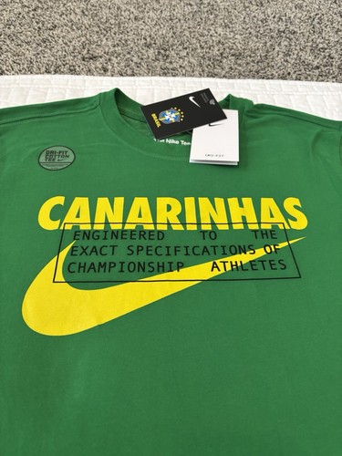 Shirt nike brasile calcio - t-shirt,