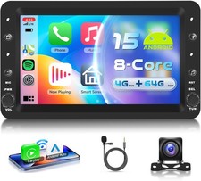 Autoradio 4G+64G Display 7” Touch Android 15 Alfa Romeo 159 2004-2011 CarPlay