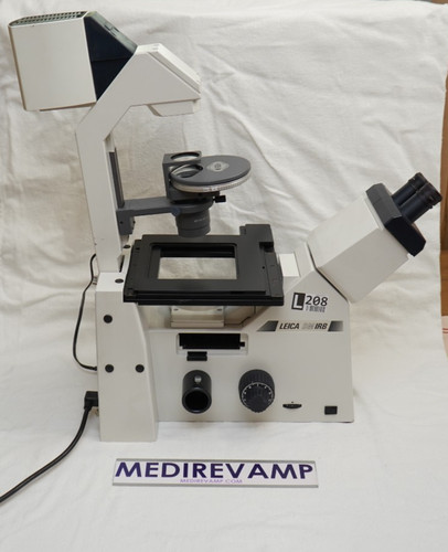 Leica irb dmirb - leica, microscopio
