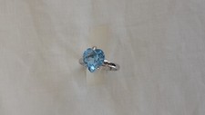 Anello Argento rodiato 925 con Gemma Vintage