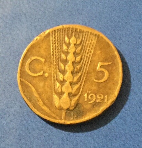 Centesimi 1921 spiga - centesimi,