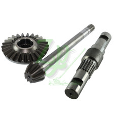 KIT COPPIA CONICA ALBERO PORTA FRESA MOTOCOLTIVATORE PASQUALI 598 DENTI 9 26