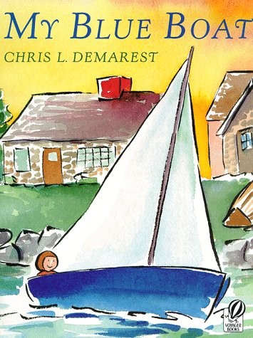 Blue boat - my,