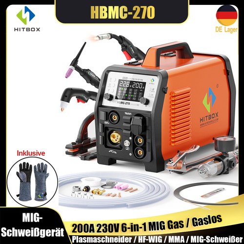 Saldatrice mig 6in1 200a 230v - saldatrice,