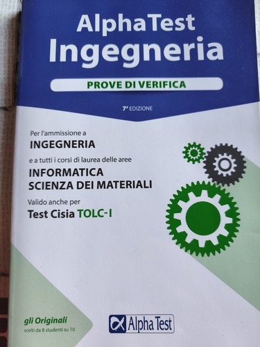 Alpha test ingegneria - alpha,