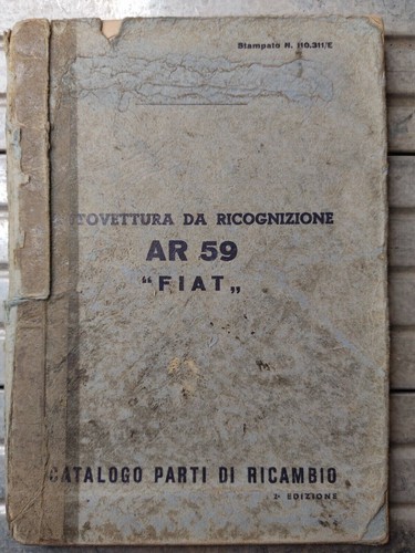 Catalogo ricambi fiat 59 - ricambi,