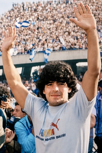 Fotografia napoli maradona - fotografia,
