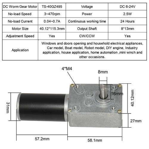 Cambio 12v 24v - dc, coppia