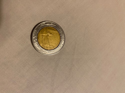 500 lire 1982 - barretta, sul