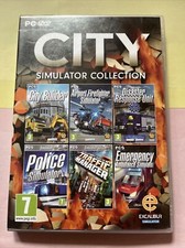 CITY SIMULATOR 6 GIOCHI COLLECTION PC DVD ROM SENZA MANUALE PC BUONO STATO