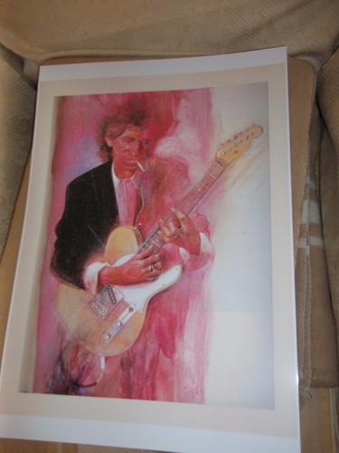 Poster keith richards rolling - keith, richards-rolling