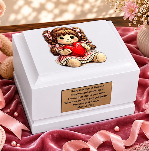 Urna cineraria per - , bambina