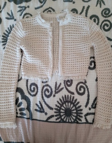 Giacchino bimba colore crema