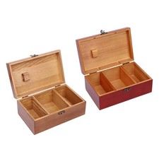 Scatola da cucito in legno con