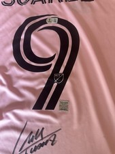 Maglia Inter Miami FC Jersey AUTOGRAFATA Luis Suárez Player Beckett Autografia 2