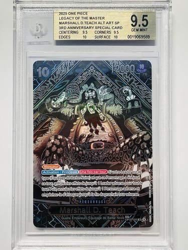Card one piece tcg marshall - card,