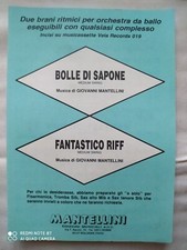 GIOVANNI MANTELLINI "BOLLE DI SAPONE" - "FANTASTICO RIFF" - 1990 - ED. MANTELLIN