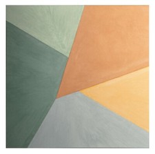 tele decorative per interni:"N. 40  ore10.30"80x80 cm   anno 2021  pittura da mu