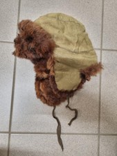 original Wehrmacht Winterfellmütze - Pelzmütze