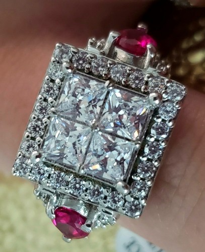 Anello cocktail jtv bella - anello, luce
