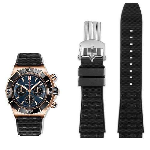 Bracciale cinturino gomma nero