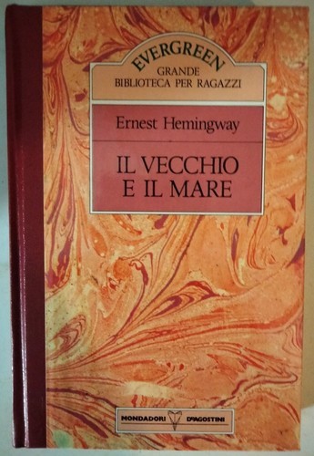 Libro vecchio il mare - il, e