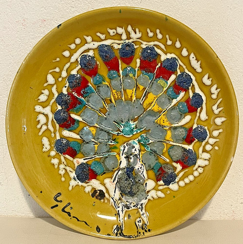 Piatto ceramica albisola - piatto, in