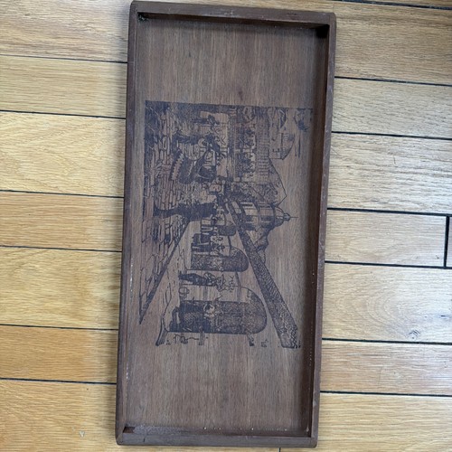 Vassoio decorativo legno - decorativo, in